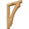 Ekena Millwork Imperial Block Rough Sawn Bracket, Western Red Cedar, 4"W x 32"D x 44"H BKT04X32X44IMP05RWR - alternate 1